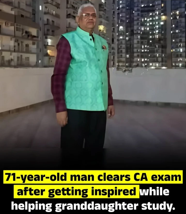 71 की उम्र में बने सीए: जयपुर के ताराचंद अग्रवाल ने पोती की पढ़ाई में मदद करते हुए पूरा किया अपना अधूरा सपना