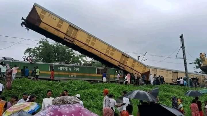 west bengal train accident 2024