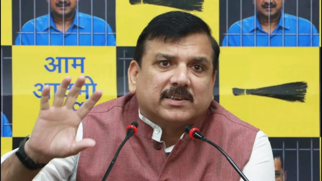 आप सांसद संजय सिंह का आरोप, केजरीवाल के स्वास्थ्य से खिलवाड़, जेल में 8.5 किलो वजन कम हुआ