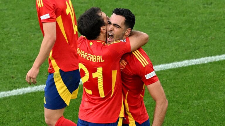 Euro Cup. Spain beat Germany in extra time, Germany loses and Spain is out in the semi-finals