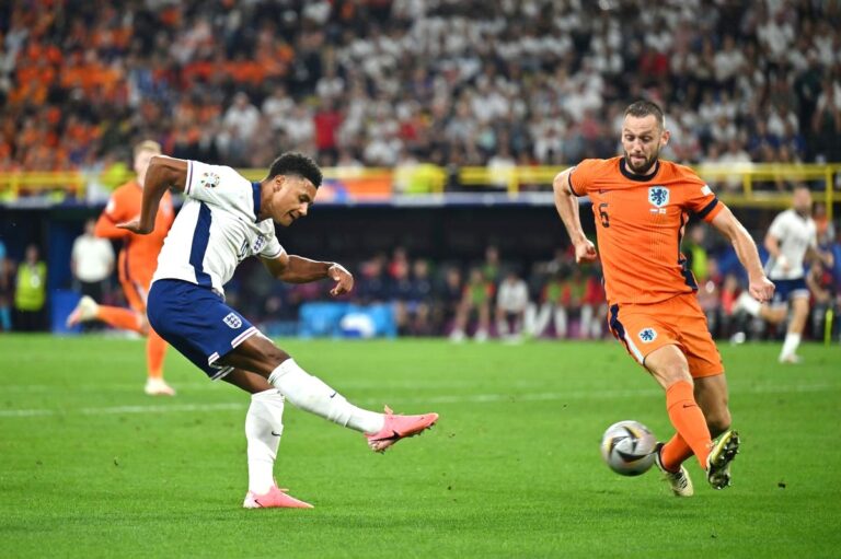 Euro Football 2024 - Watkins scores as England beat Netherlands 2-1