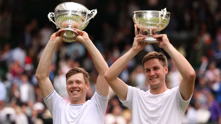 Patton, Heliovaara win men's doubles title at Wimbledon