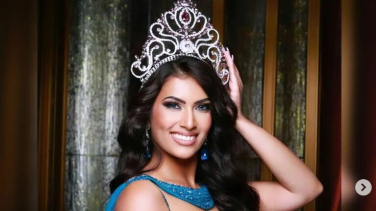 Shruti Hegde of Karnataka won the title of 'Miss Universal Petite'