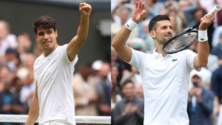 Wimbledon Tennis- Carlos Alcaraz and Novak Djokovic face off in the final