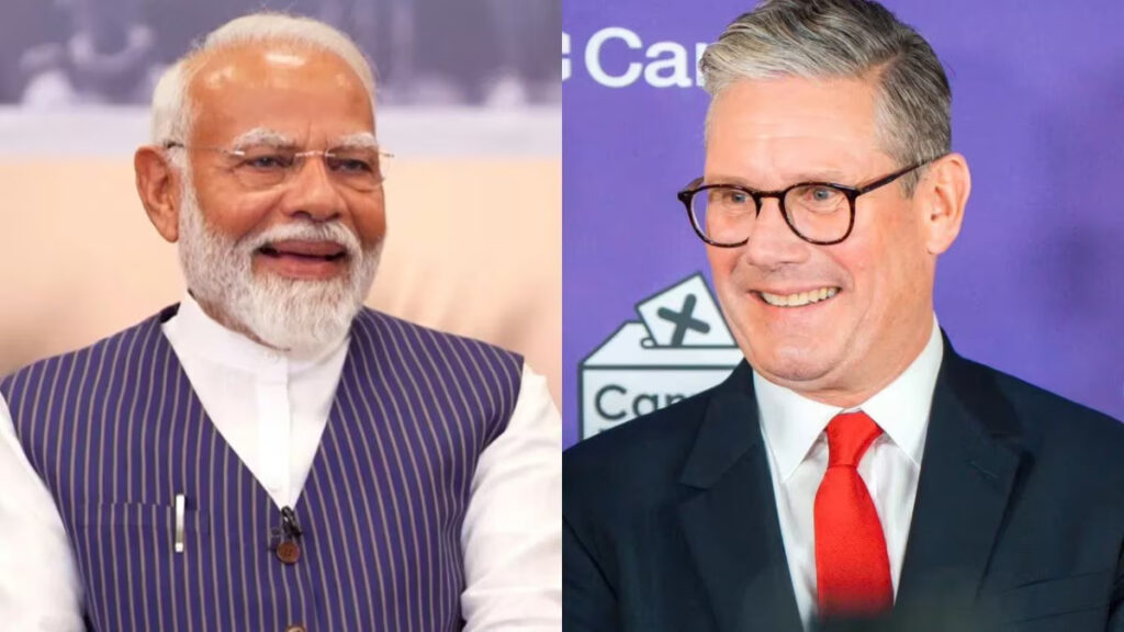 स्टार्मर से बात की प्रधानमंत्री मोदी ने, भारत-ब्रिटेन में एफटीए पर काम को लेकर बनी सहमति