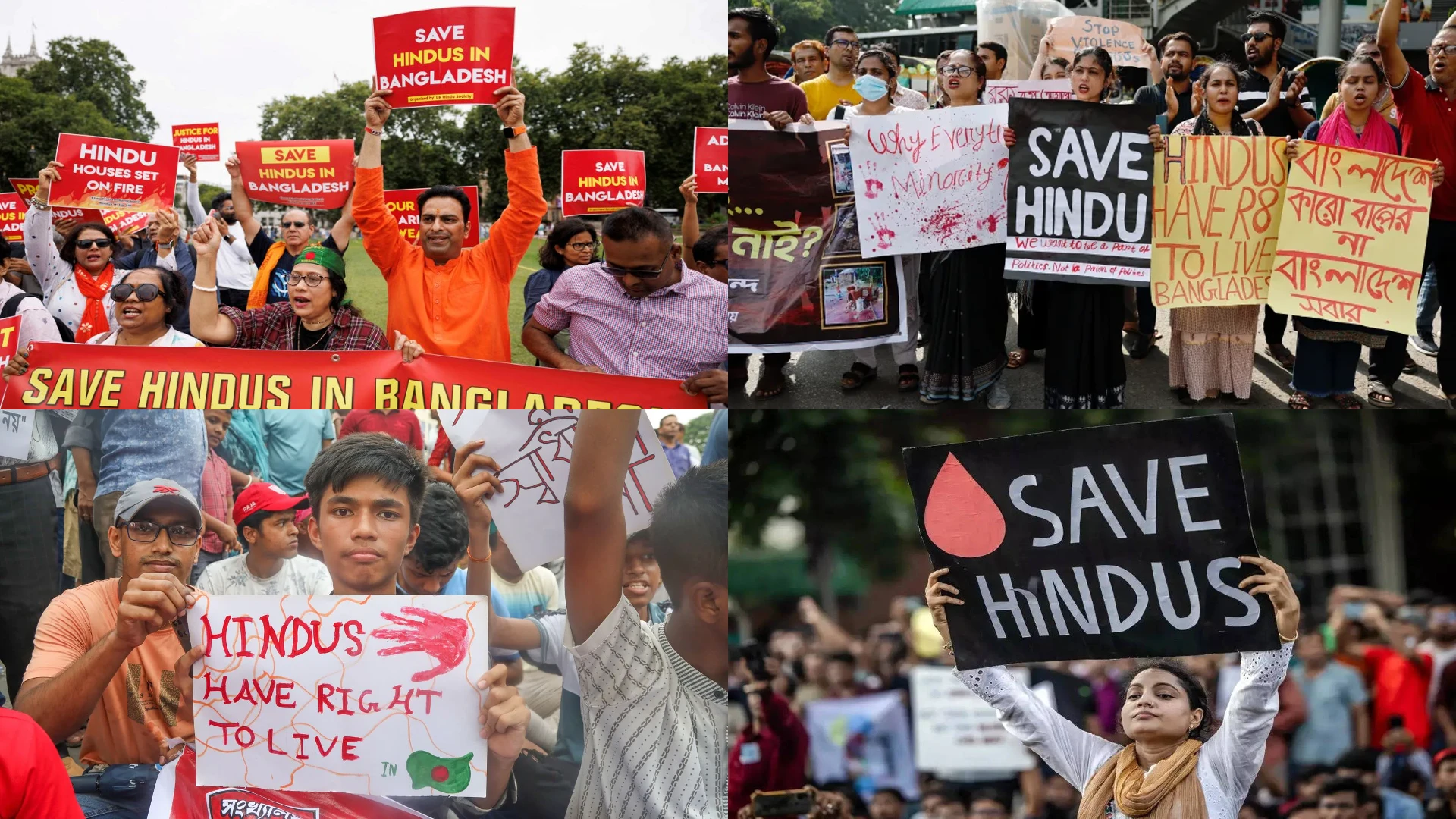 After Sheikh Hasina left the country, violence against Hindus in Bangladesh and Yunus government's response