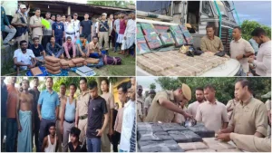 असम के करीमगंज में भारी मात्रा में मादक पदार्थ जब्त, चार गिरफ्तार