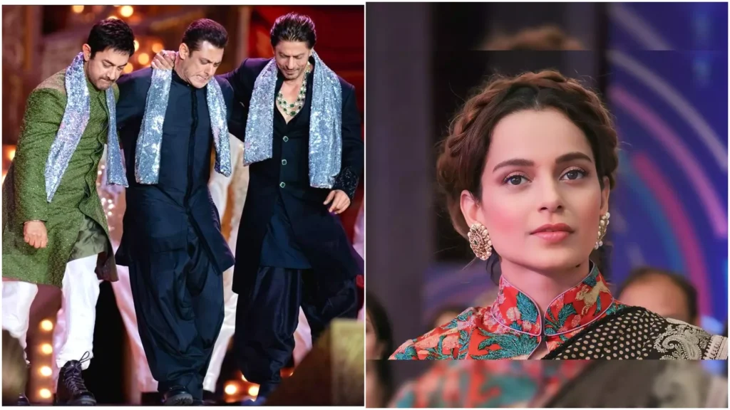 Kangana Ranaut Aims to Direct and Produce Film Featuring Bollywood’s Aamir, Salman, and Shah Rukh Khan