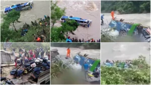 नेपाल में उत्तर प्रदेश के पर्यटकों की बस नदी में गिरी: 15 मृत, कई लापता