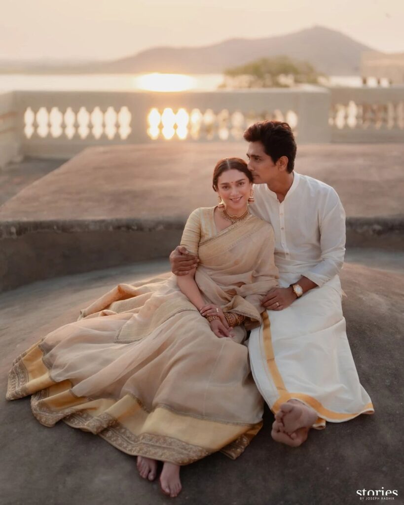 Aditi Rao Hydari and Siddharth Wedding Photos