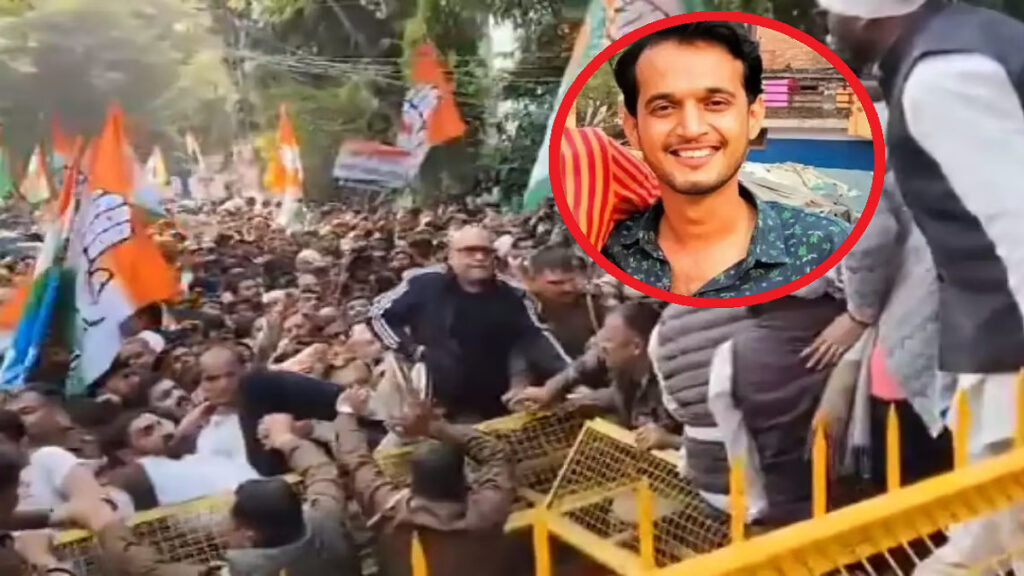 लखनऊ में विधानसभा के बाहर प्रदर्शन के दौरान कांग्रेस कार्यकर्ता की मौत