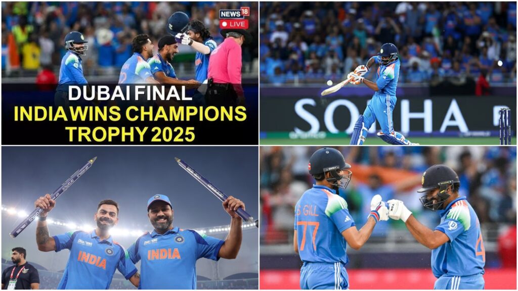 India Clinches Third Champions Trophy Title with Victory Over New Zealand