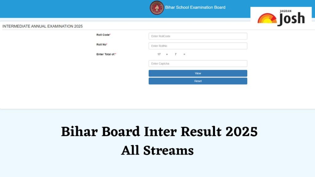 BIHAR BOARD 12TH RESULT 2025: इस डायरेक्ट लिंक से चेक करें अपना रिजल्ट