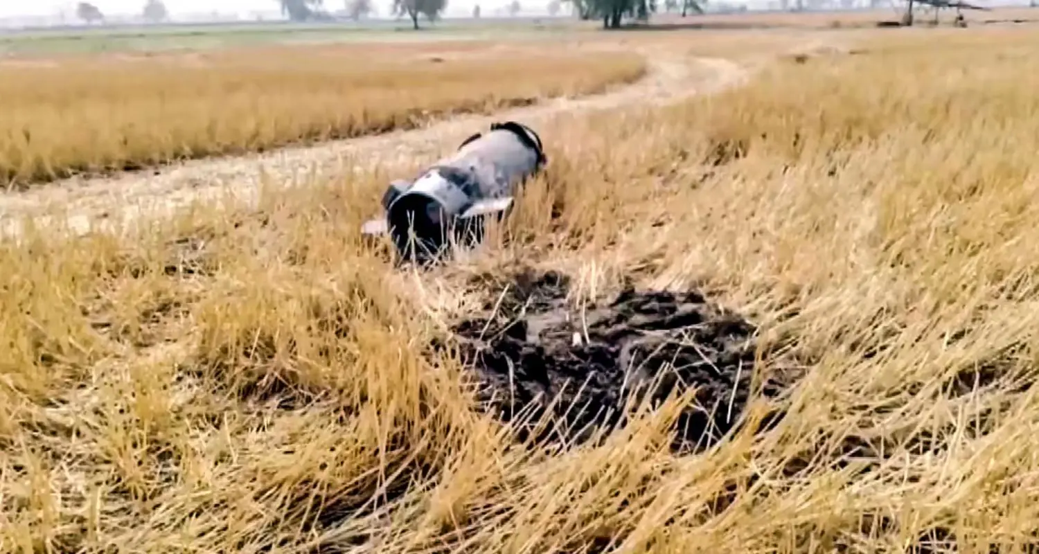 Metal Debris Resembling Missile Parts Found in Punjab's Hoshiarpur and Bathinda