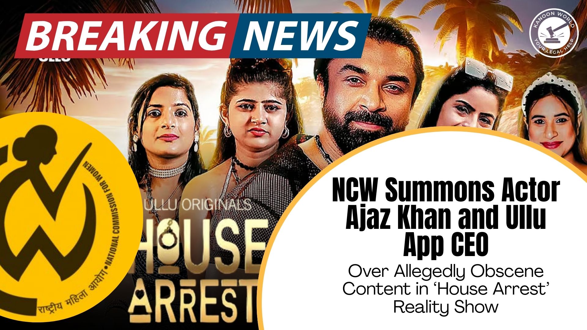 National Commission for Women Warns ULLU App Over ‘House Arrest’ Show
