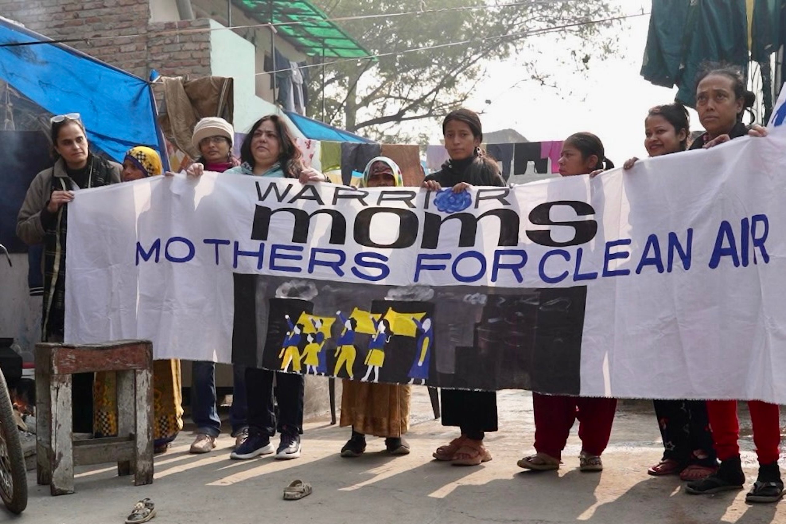 Bhavreen-Kandhari-at-Warrior-Moms-protest