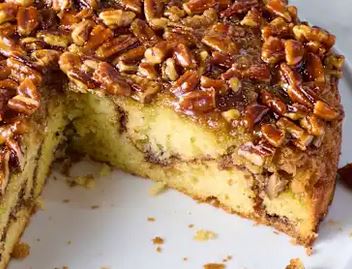 Pecan cake